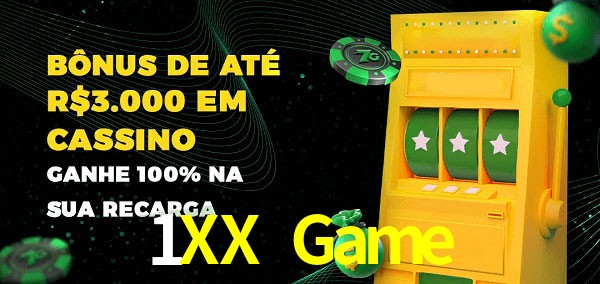 1XX Game melhor bônus de depósito